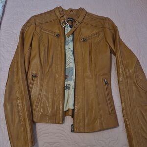 Tan Leather Jacket